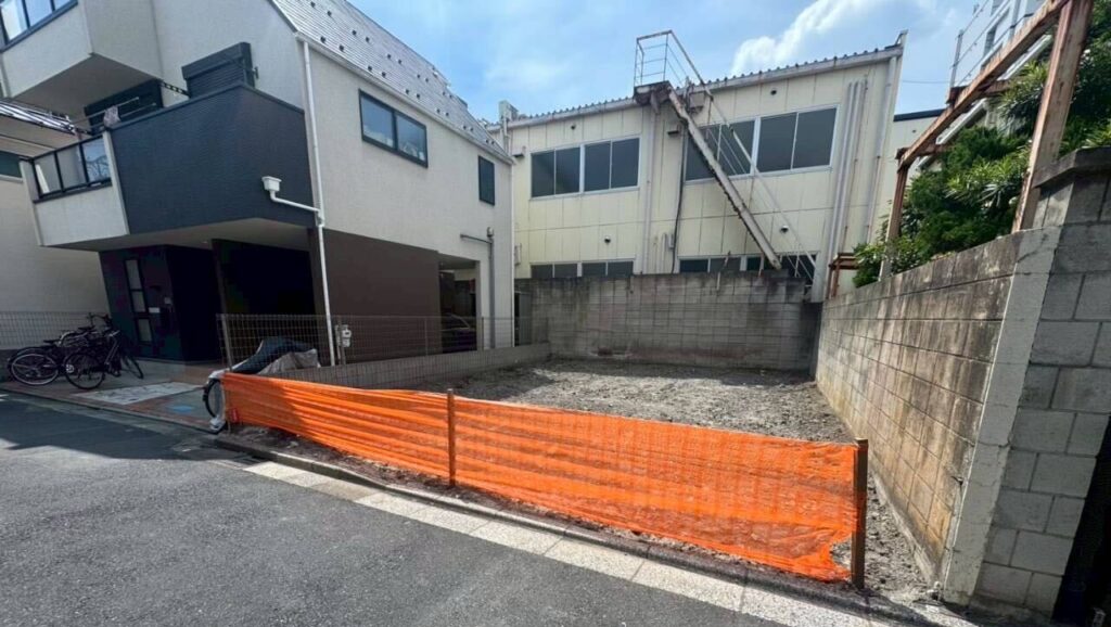 葛飾区四つ木の解体工事