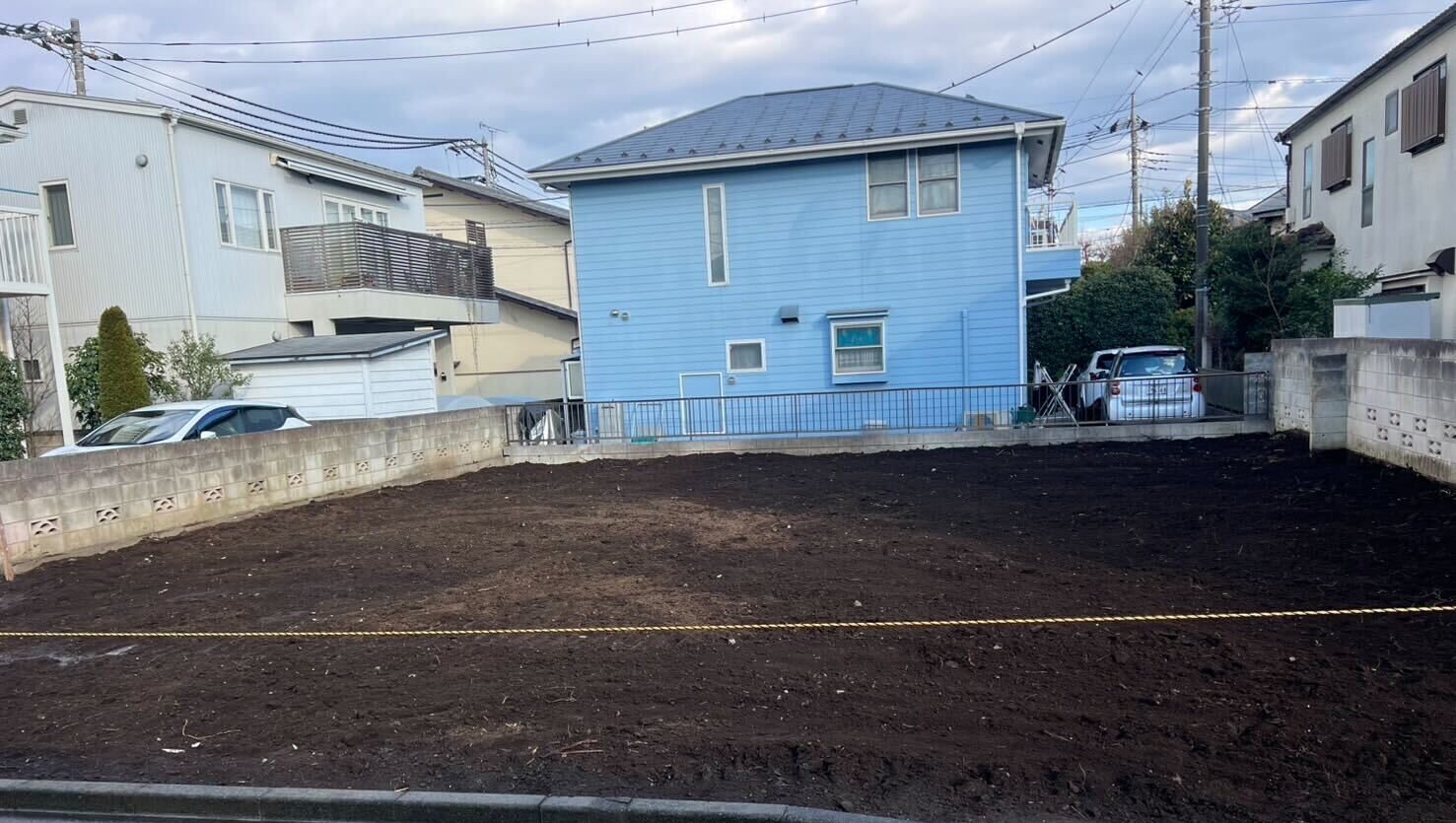 調布市深大寺元町の解体工事の画像