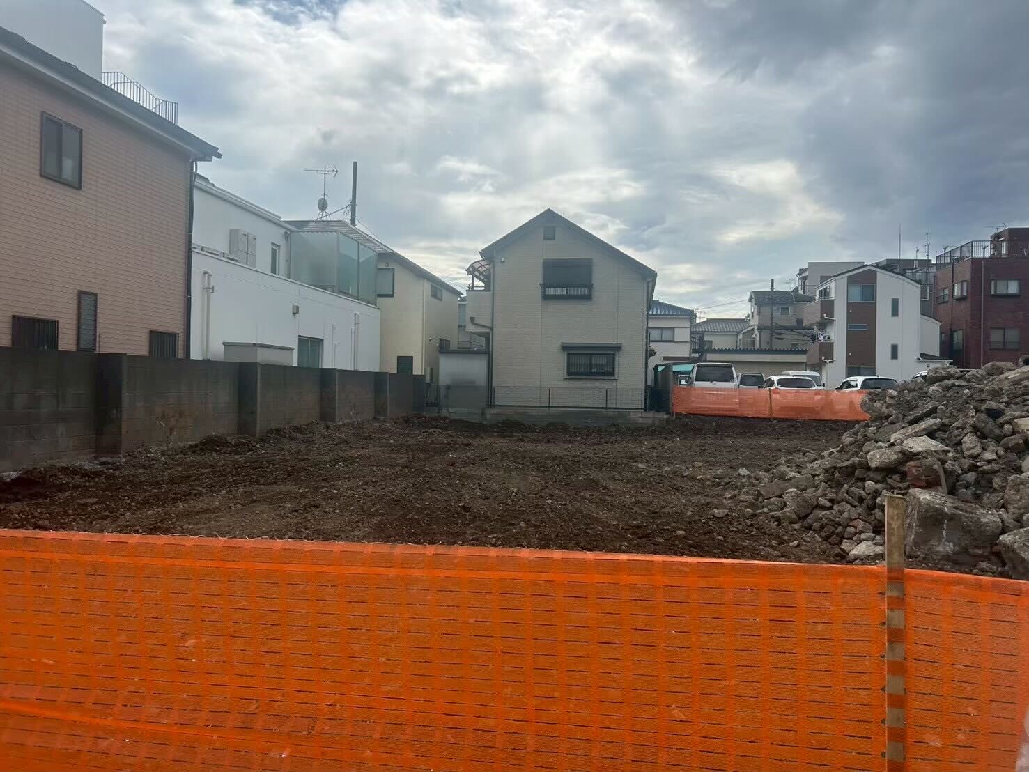 足立区舎人の解体工事の画像