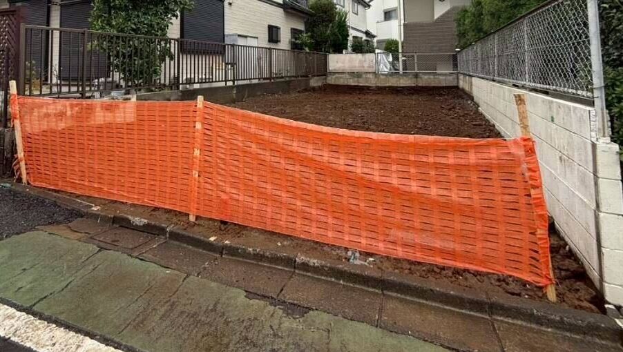 練馬区下石神井の解体工事の画像