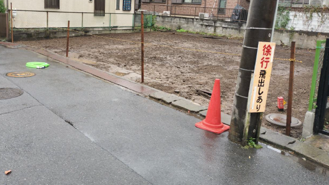 横浜市泉区和泉中央南の解体工事の画像
