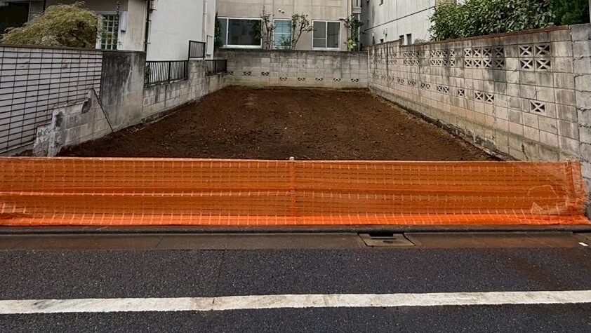 目黒区目黒の解体工事の画像