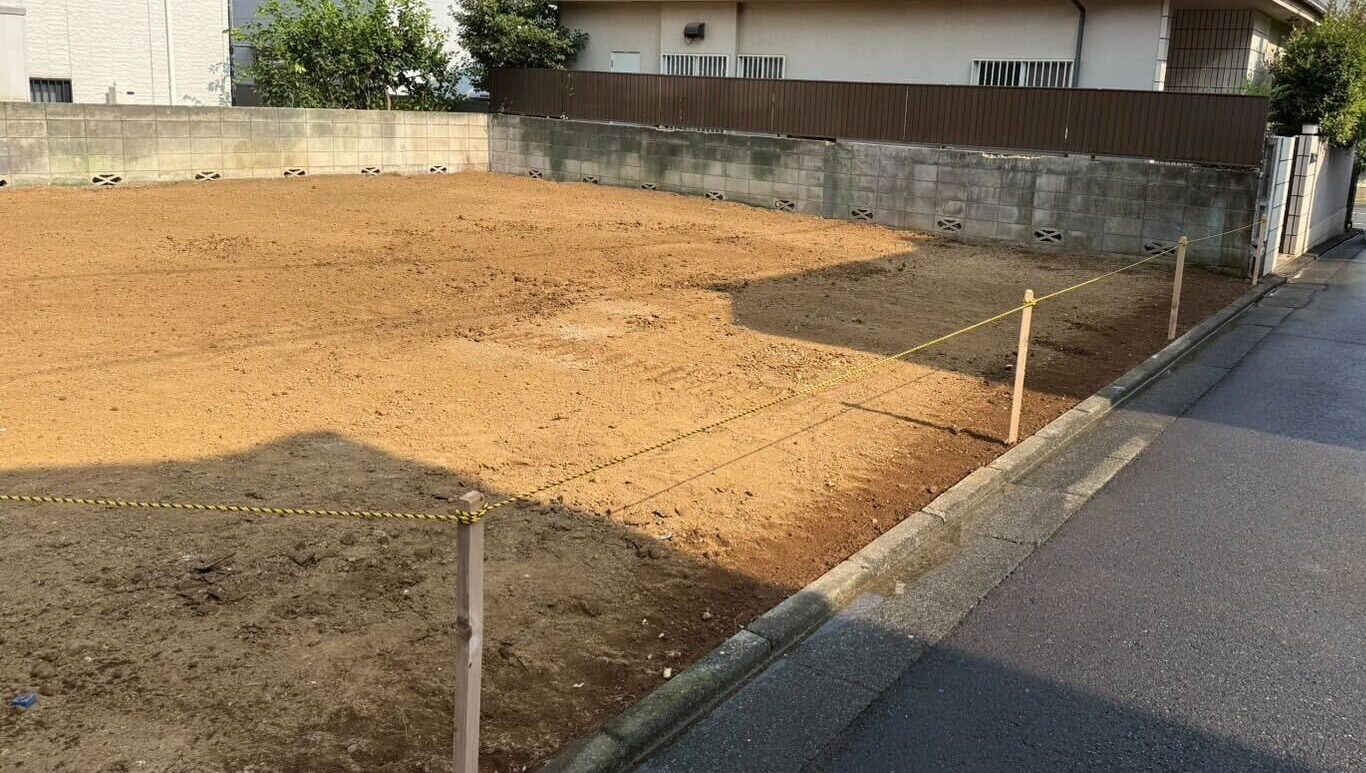 練馬区大泉学園町の解体工事の画像
