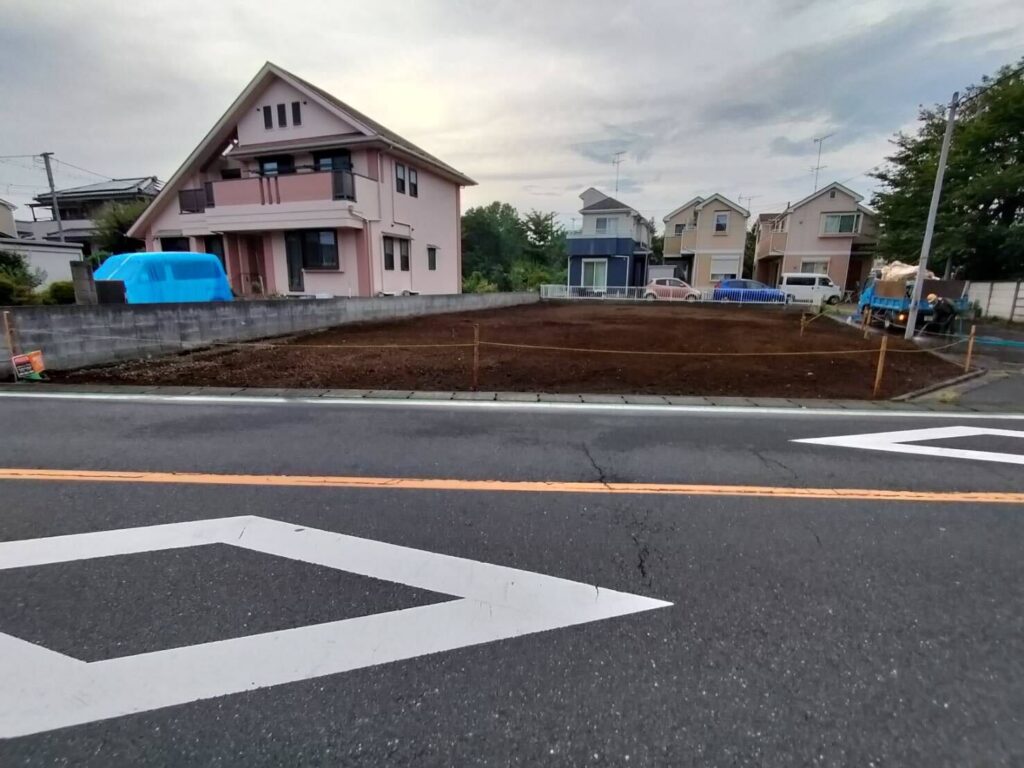 青梅市大門の解体工事