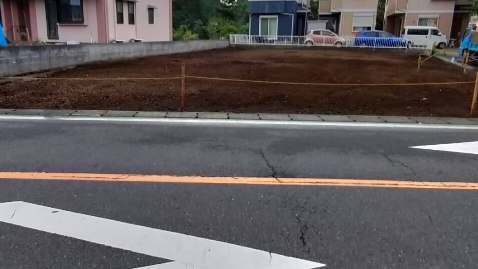 青梅市大門の解体工事の画像