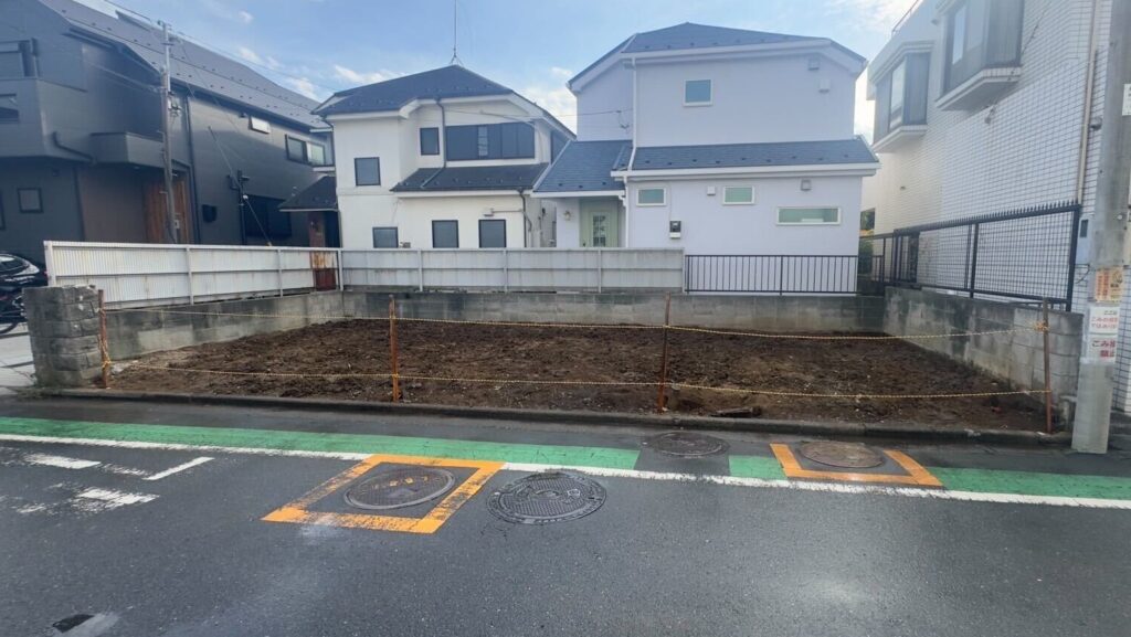 横浜市港北区大曾根台の解体工事