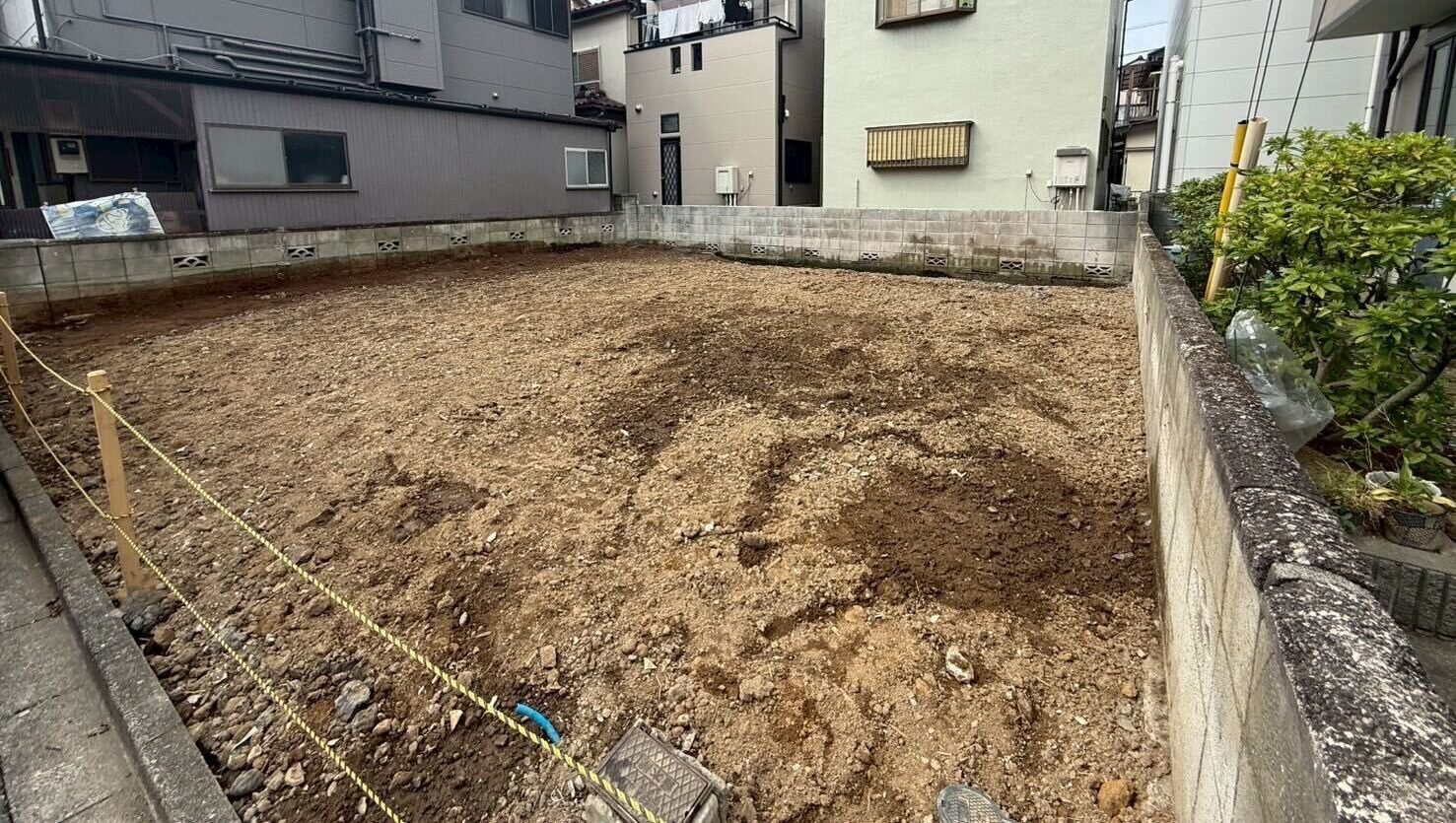 越谷市相模町の解体工事の画像