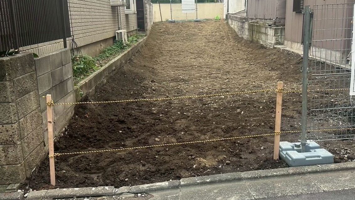 世田谷区上馬の解体工事の画像