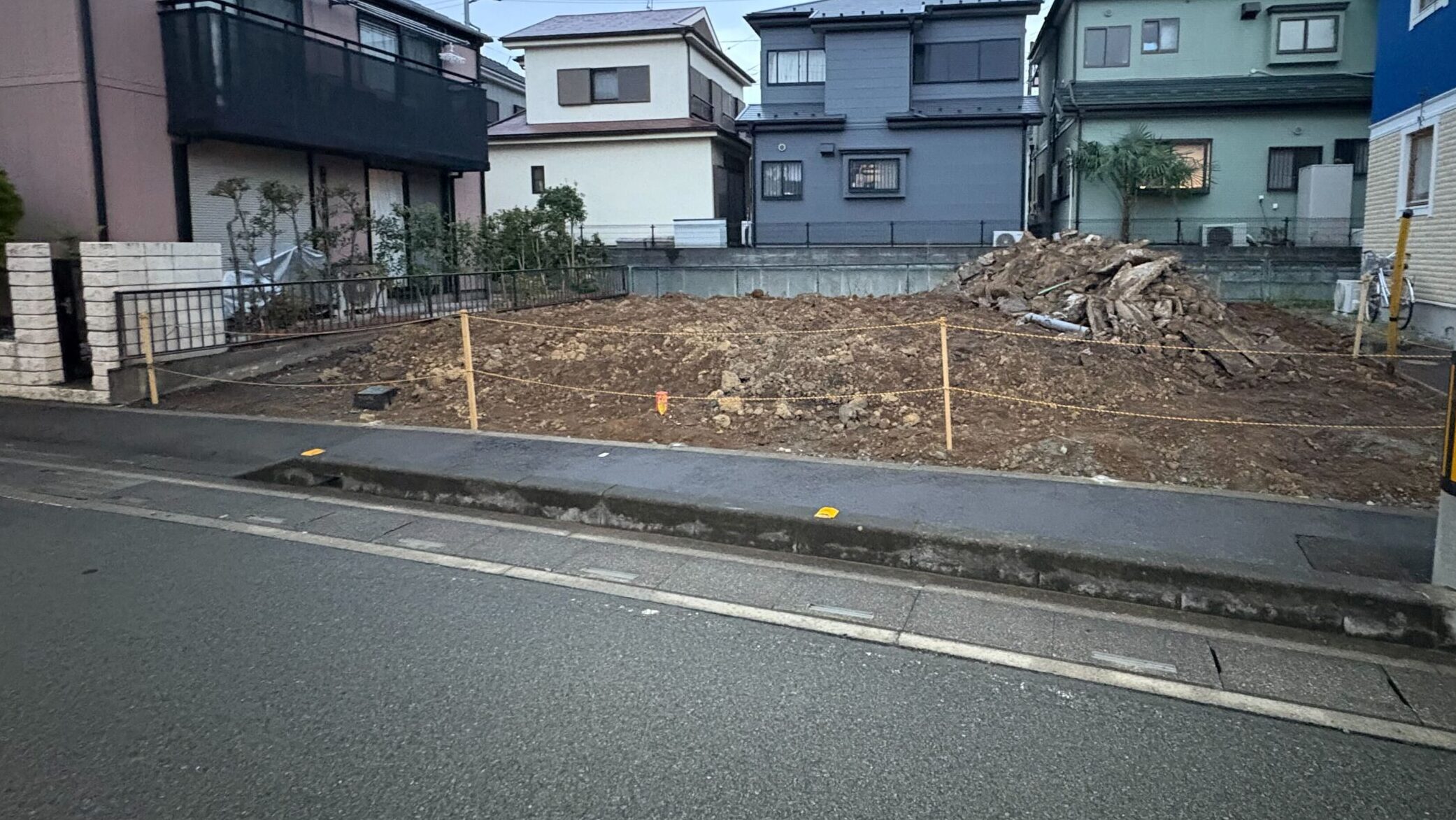 さいたま市西区指扇の解体工事の画像