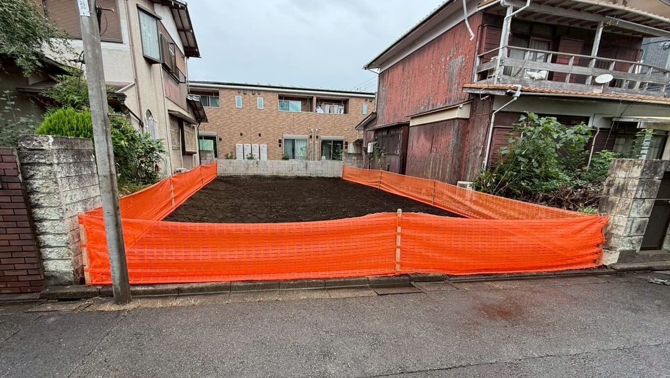 杉並区善福寺の解体工事の画像