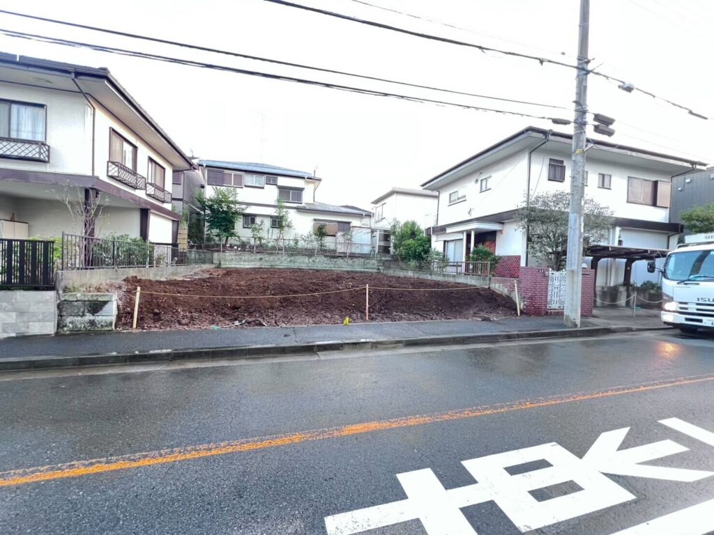 横浜市青葉区千草台の解体工事