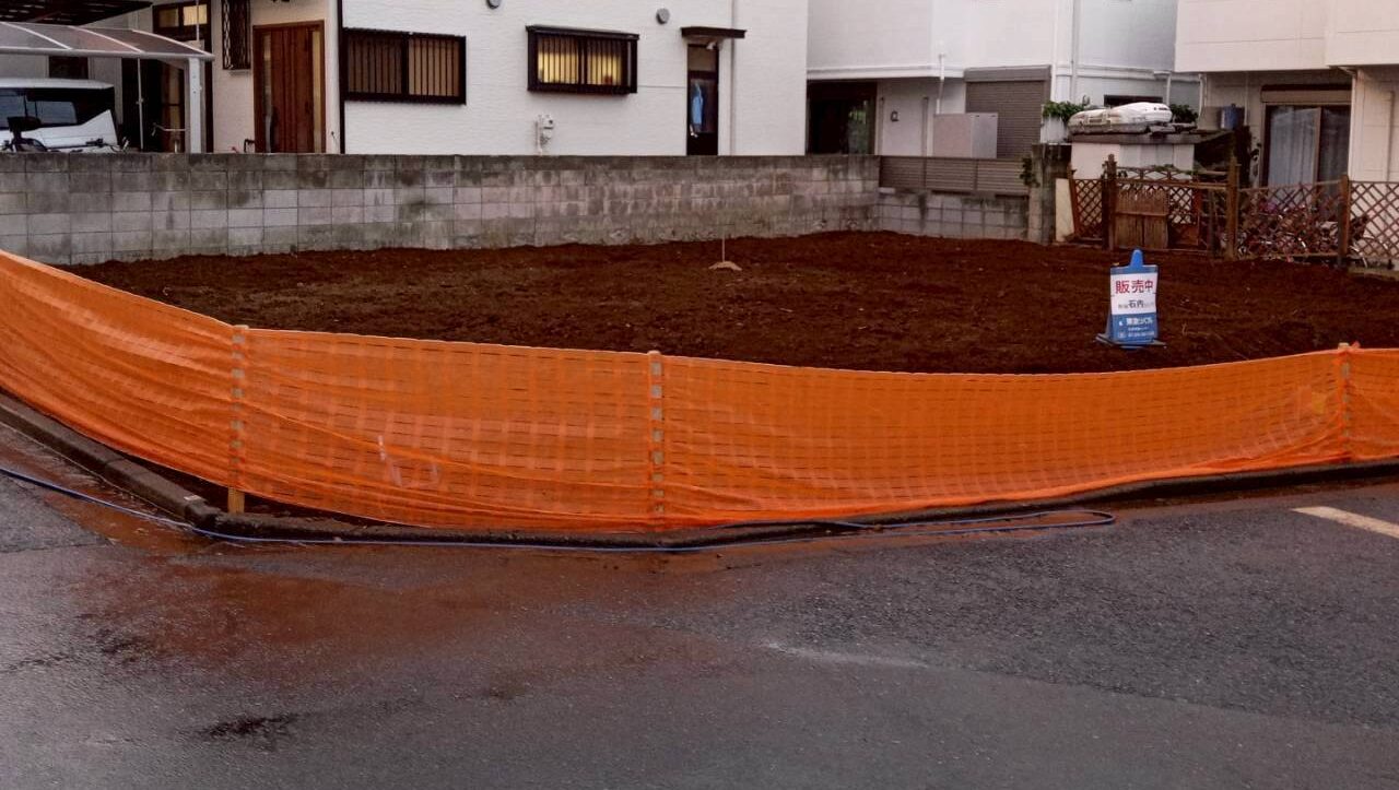 練馬区大泉学園町の解体工事の画像