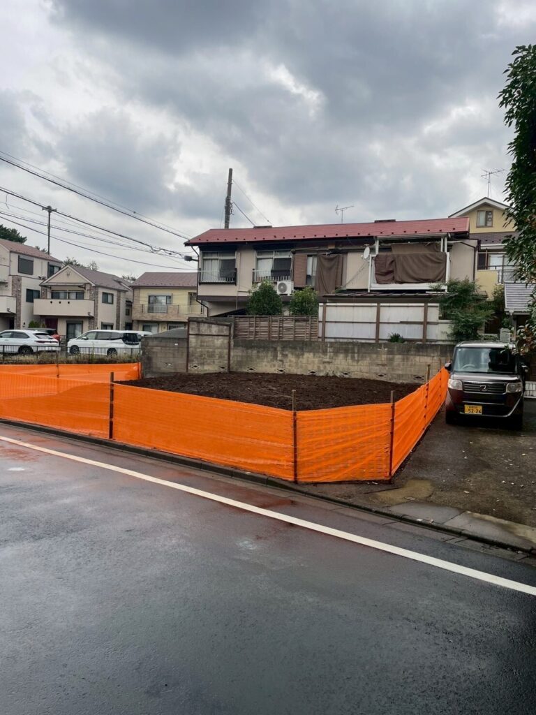 杉並区清水の解体工事