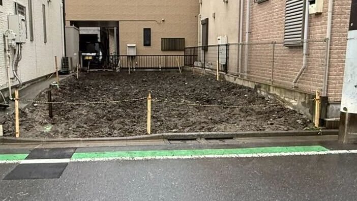 足立区南花畑の解体工事の画像