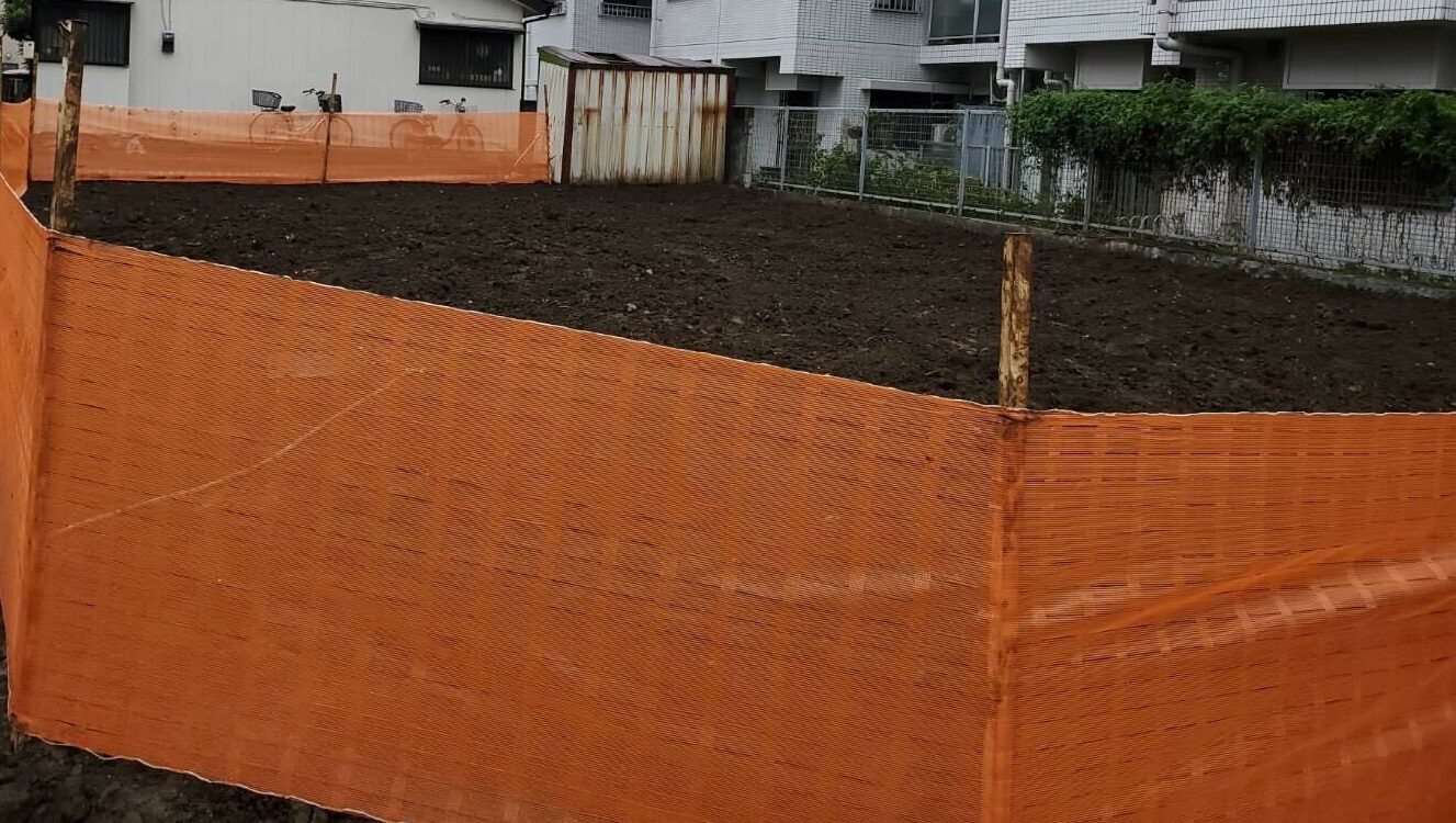 足立区南花畑の解体工事の画像