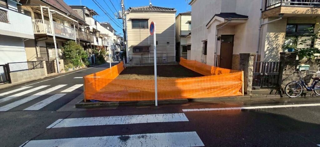 大田区東糀谷の解体工事