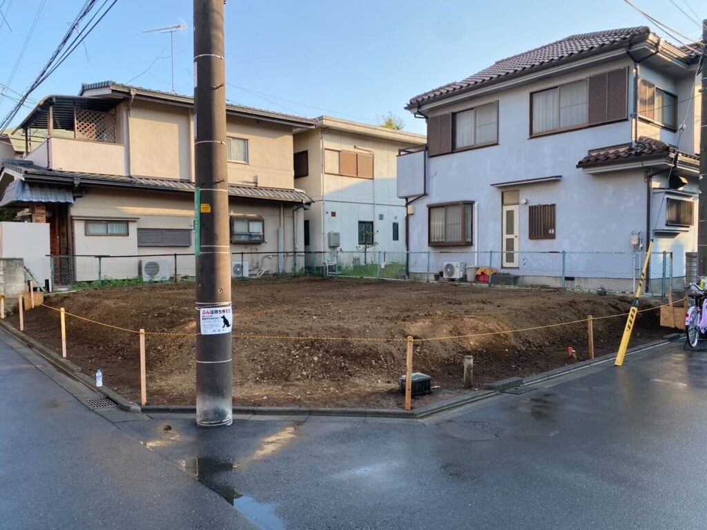 新座市道場の解体工事