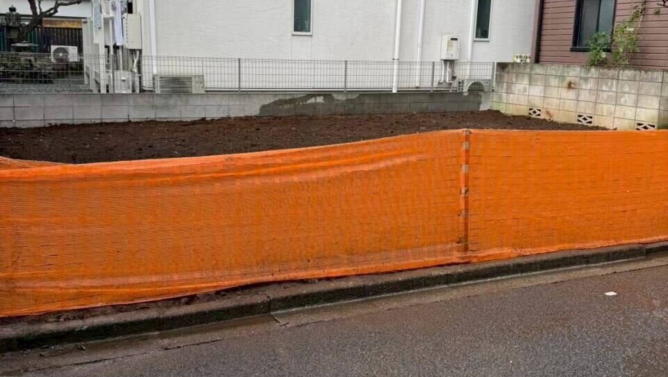 小平市学園西町の解体工事の画像