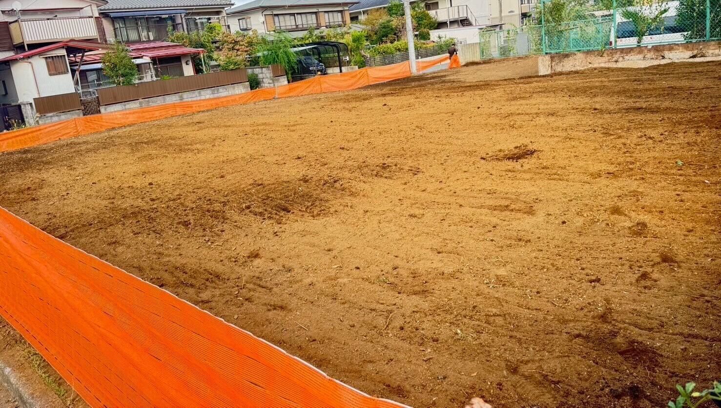 秦野市千村の解体工事の画像