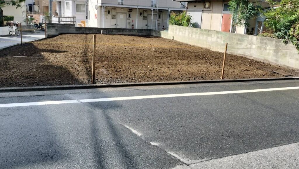 中野区若宮の解体工事