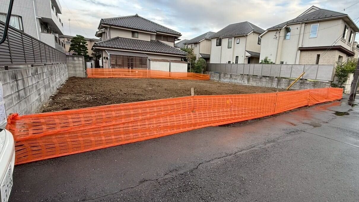 小金井市前原町の解体工事の画像