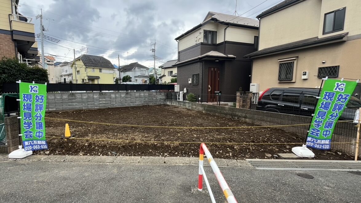 新座市栄の解体工事の画像
