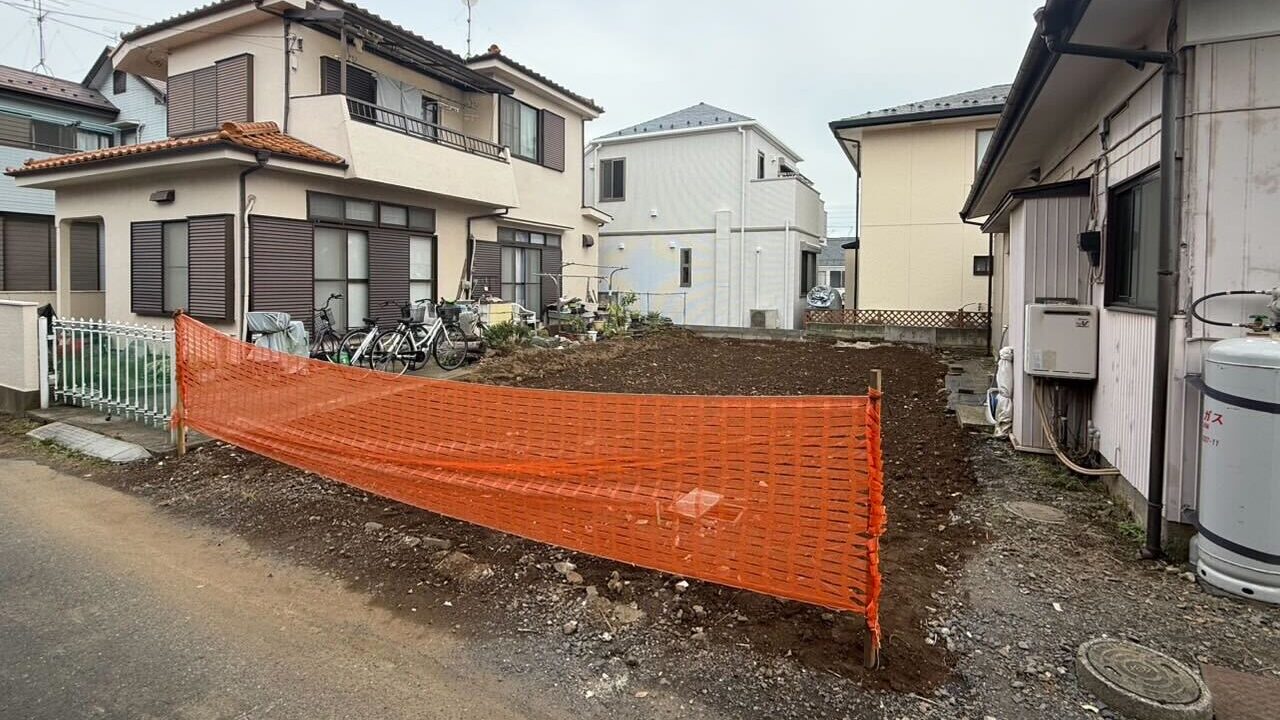 さいたま市中央区上峰町の解体工事の画像