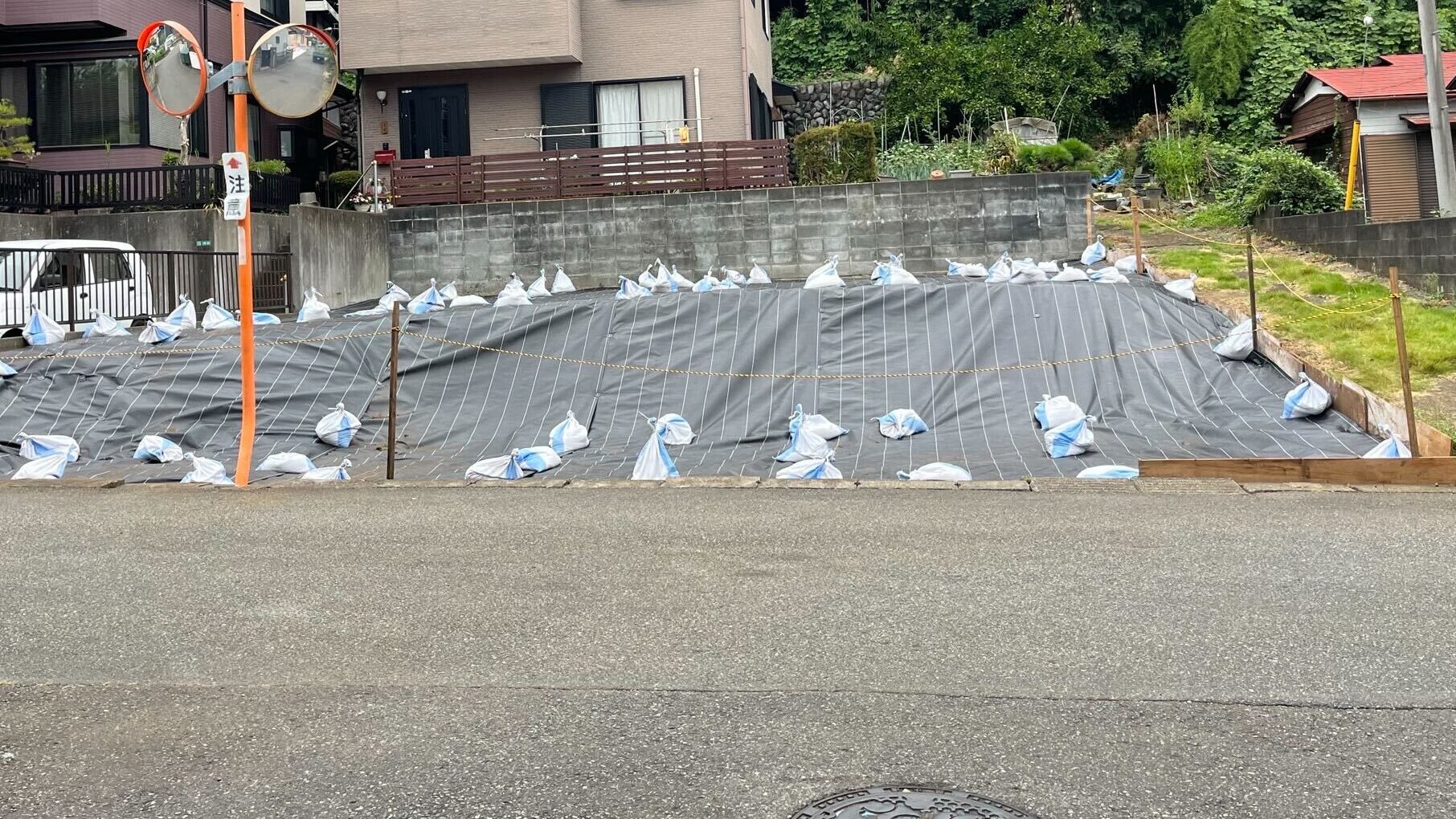 相模原市緑区久保沢の解体工事の画像
