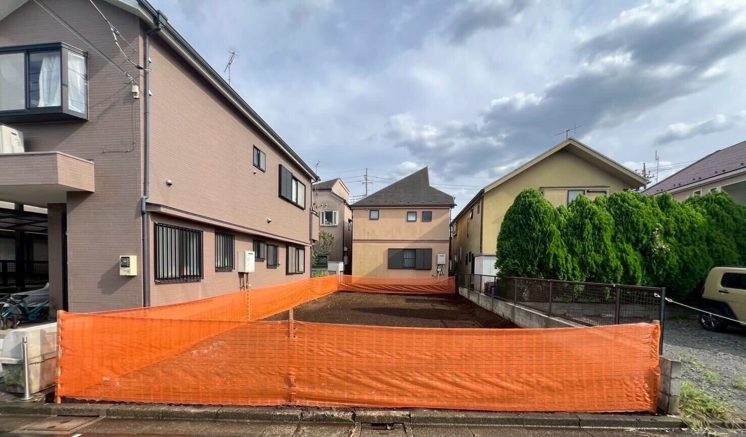 三鷹市牟礼の解体工事の画像