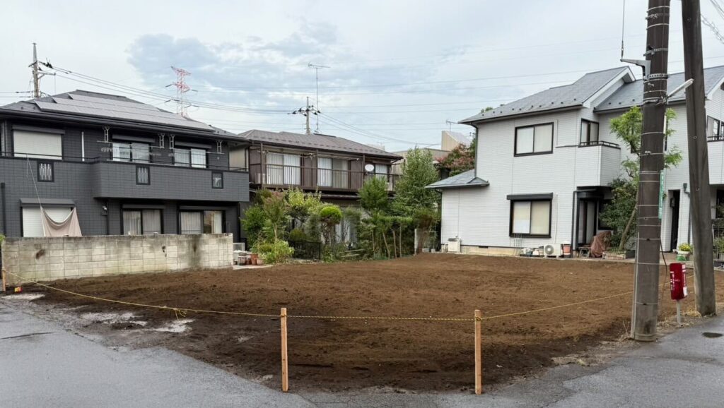 国分寺市新町の解体工事