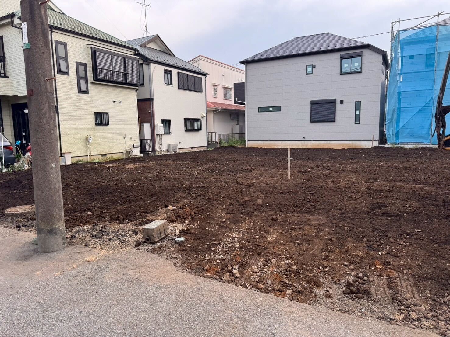 大和市南林間の解体工事の画像