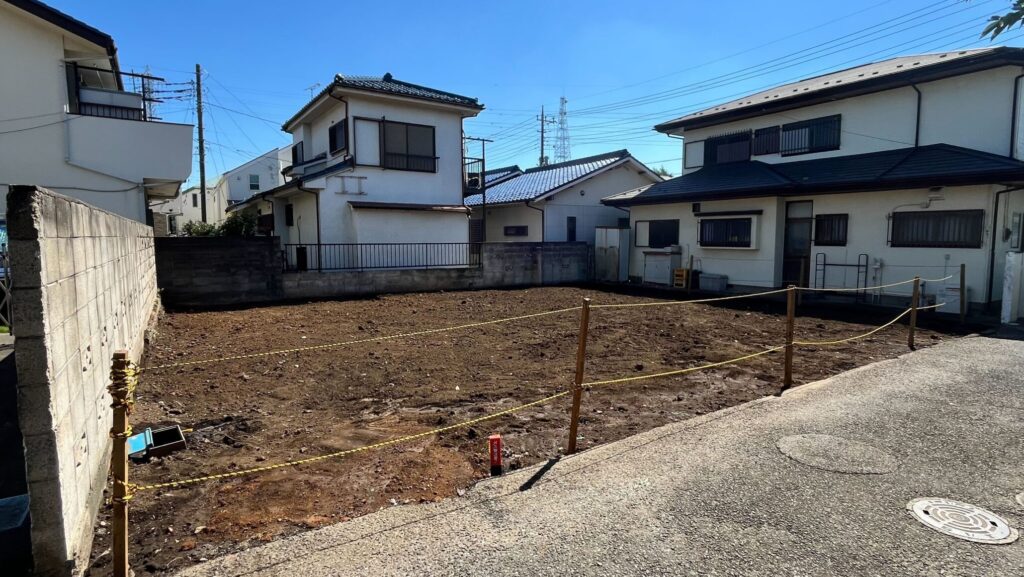 府中市天神町の解体工事