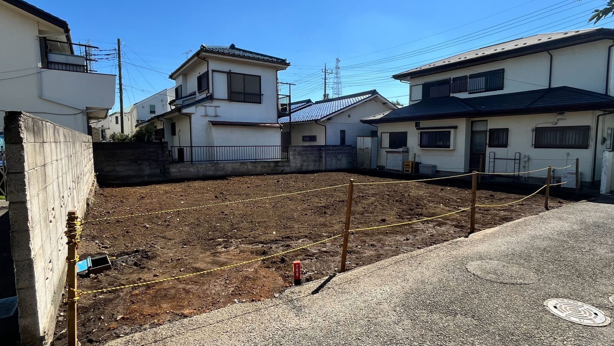 府中市天神町の解体工事の画像