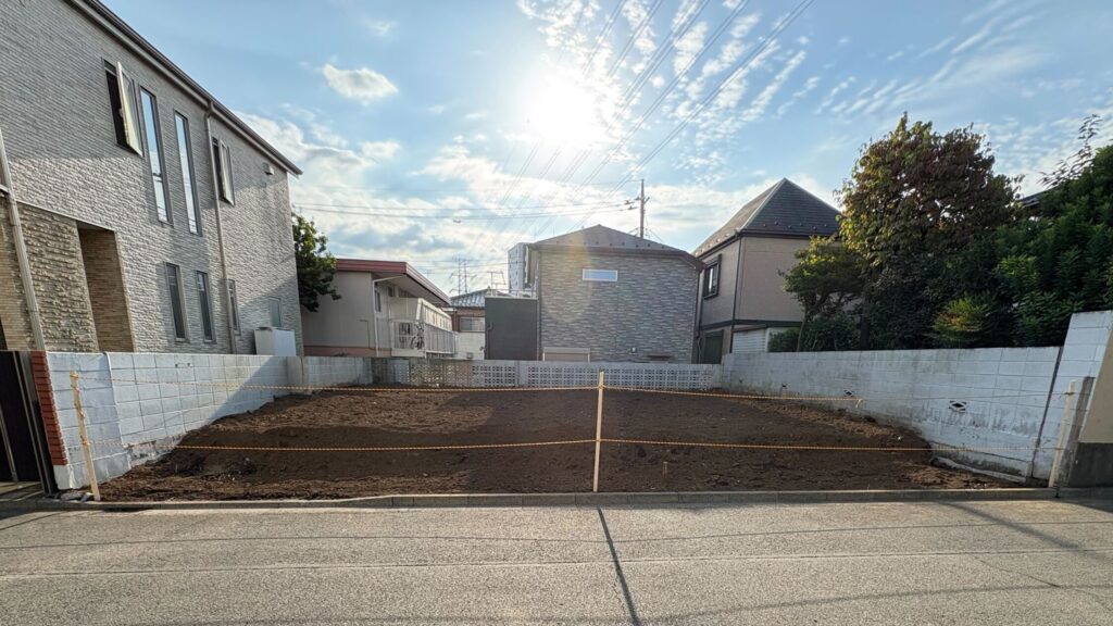 朝霞市根岸台の解体工事