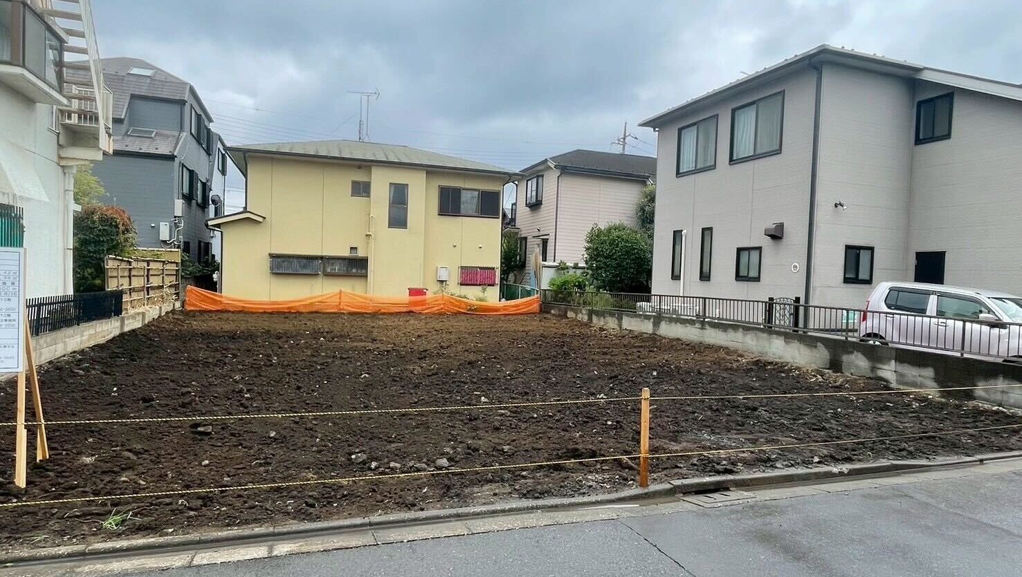 板橋区三園の杭ガラ撤去工事の画像