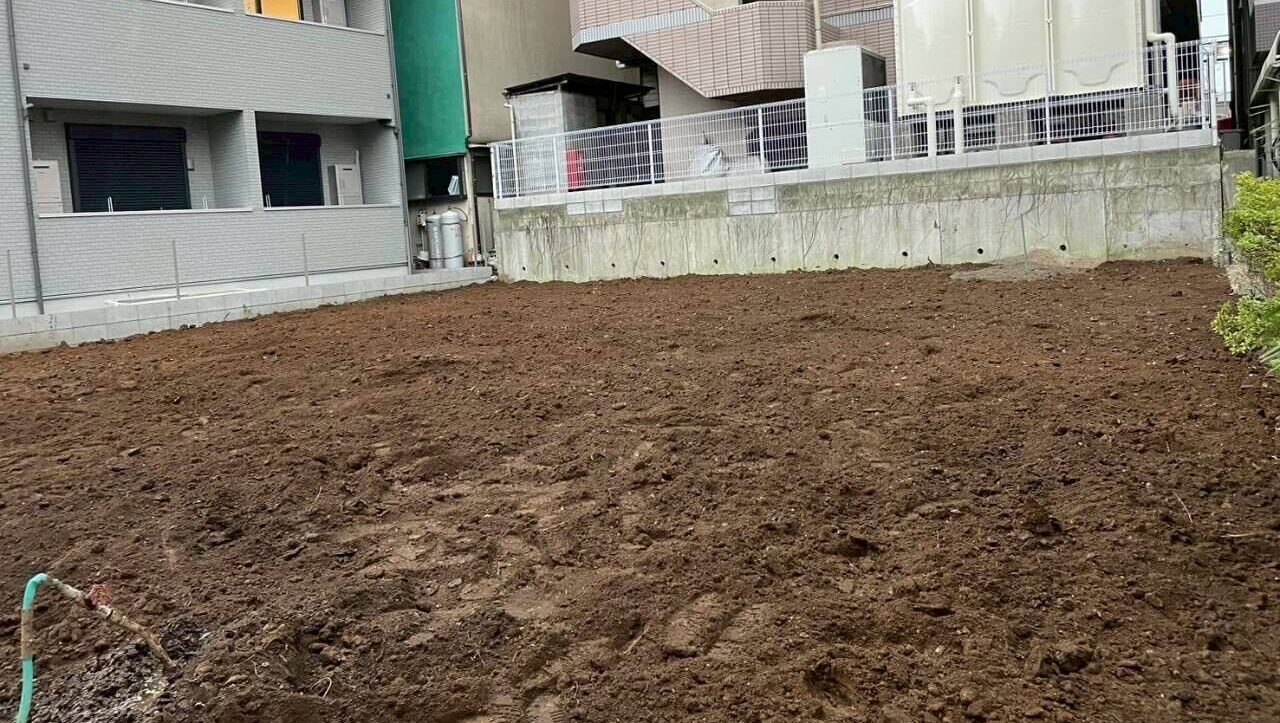 柏市東上町の解体工事の画像