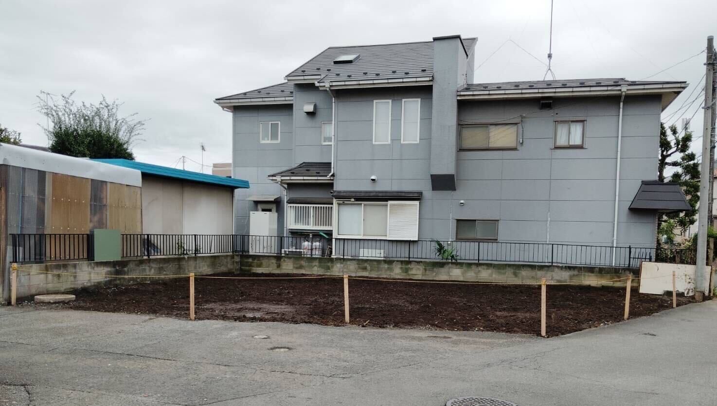 武蔵村山市本町の解体工事の画像