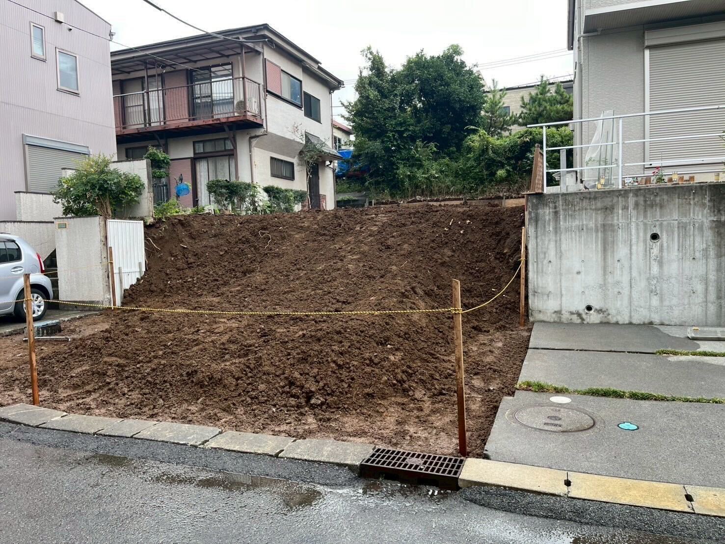 町田市忠生の解体工事の画像