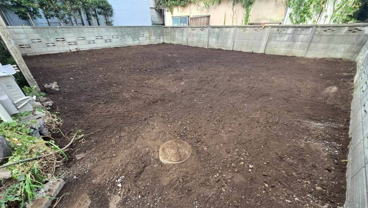 練馬区谷原の解体工事の画像