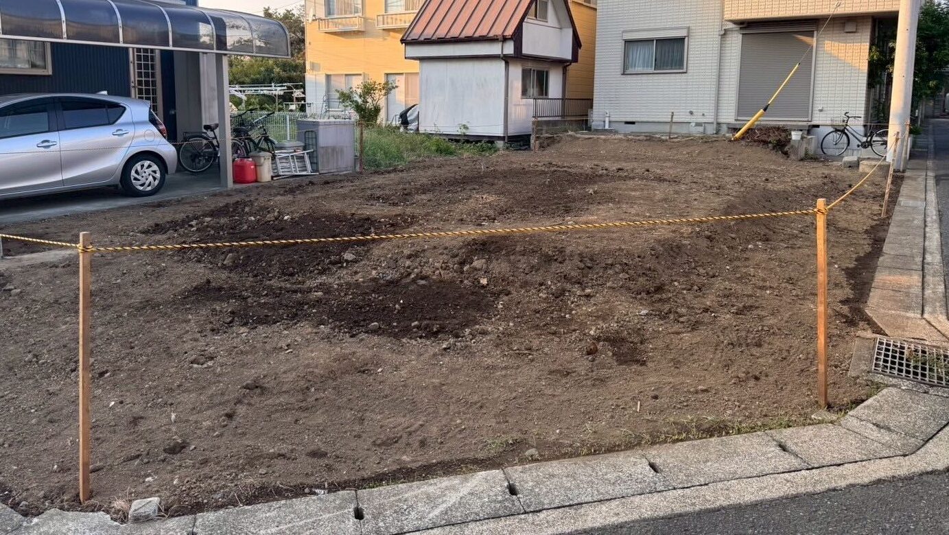 高座郡寒川町中瀬の解体工事の画像