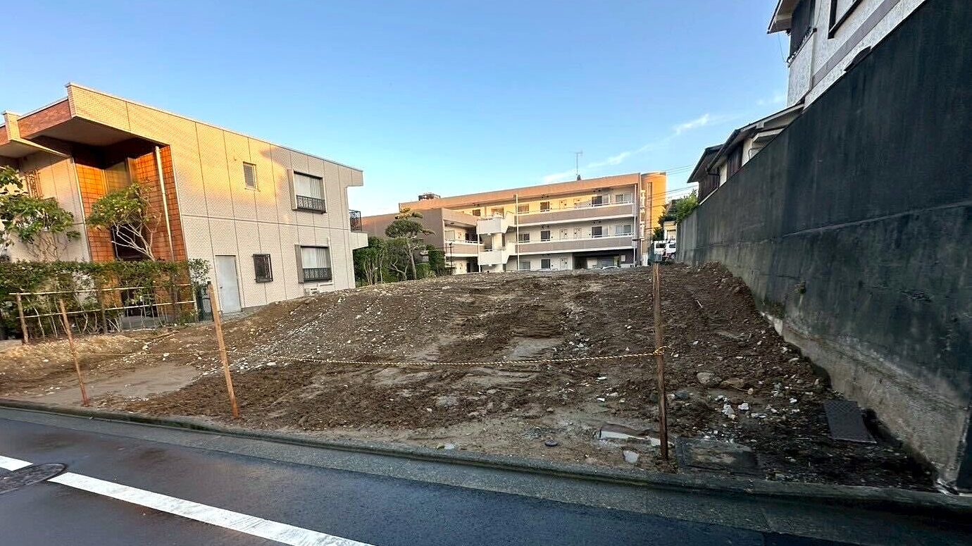 横浜市磯子区洋光台の解体工事の画像