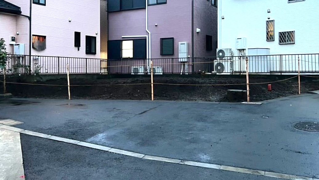 横浜市泉区中田南の解体工事の画像