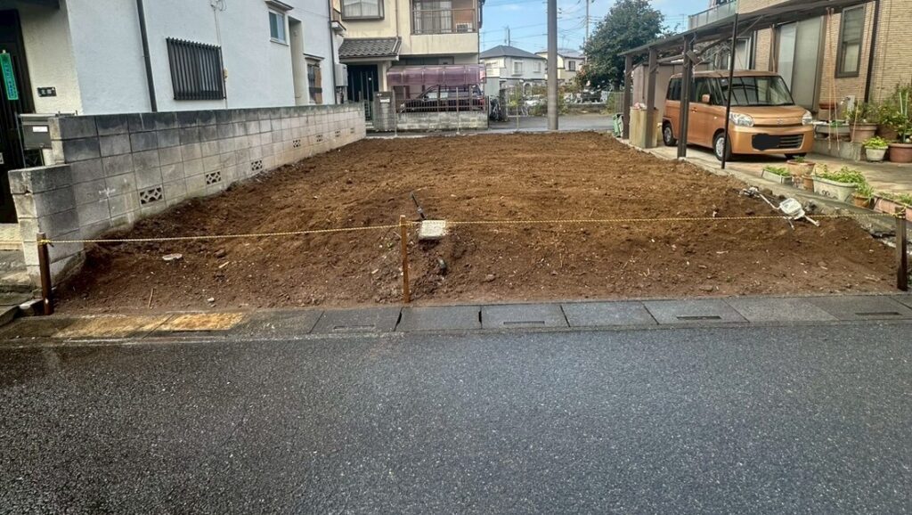 上尾市二ツ宮の解体工事