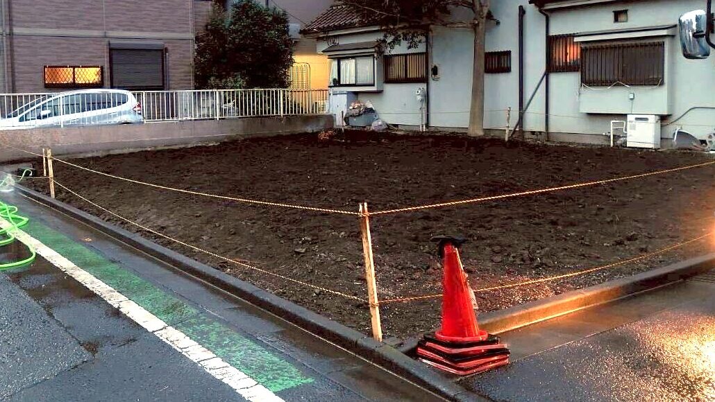 東村山市青葉町の解体工事の画像
