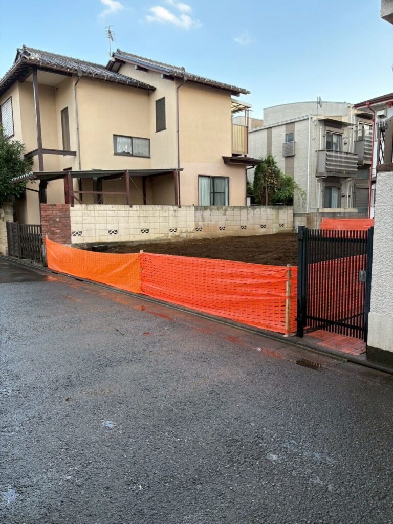 小金井市東町の解体工事