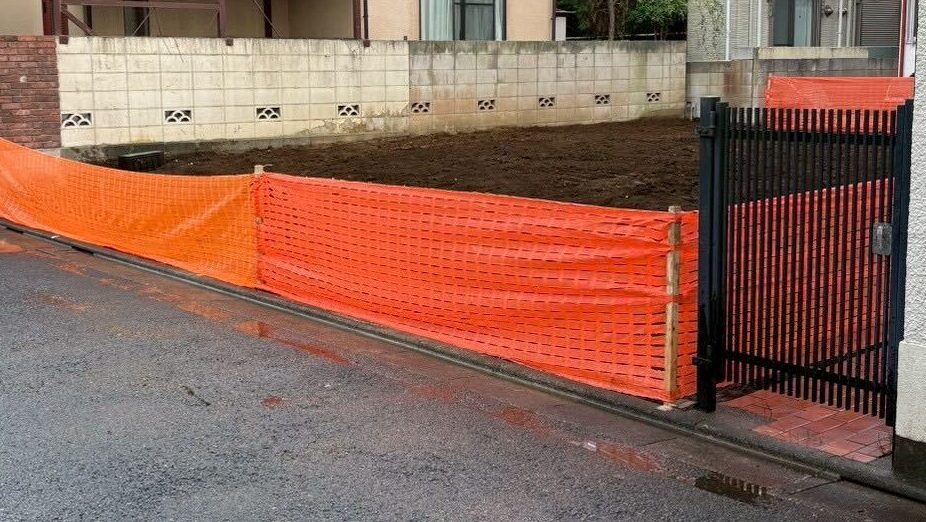 小金井市東町の解体工事の画像