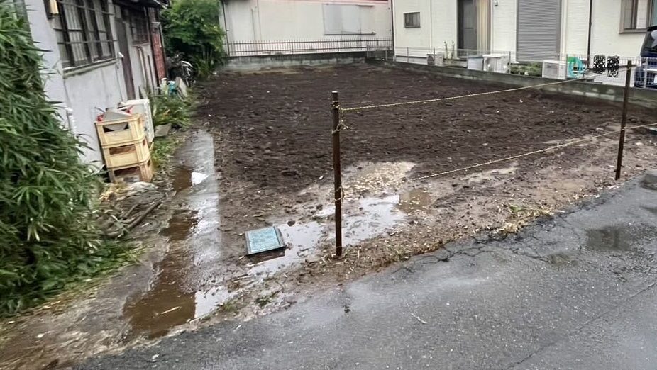 西東京市田無町の解体工事の画像