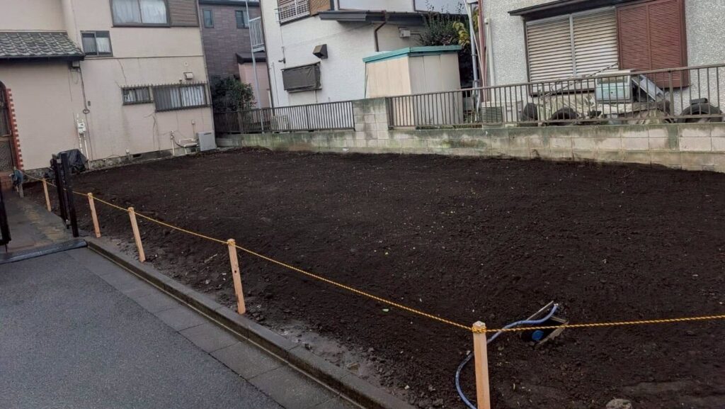 練馬区西大泉の解体工事
