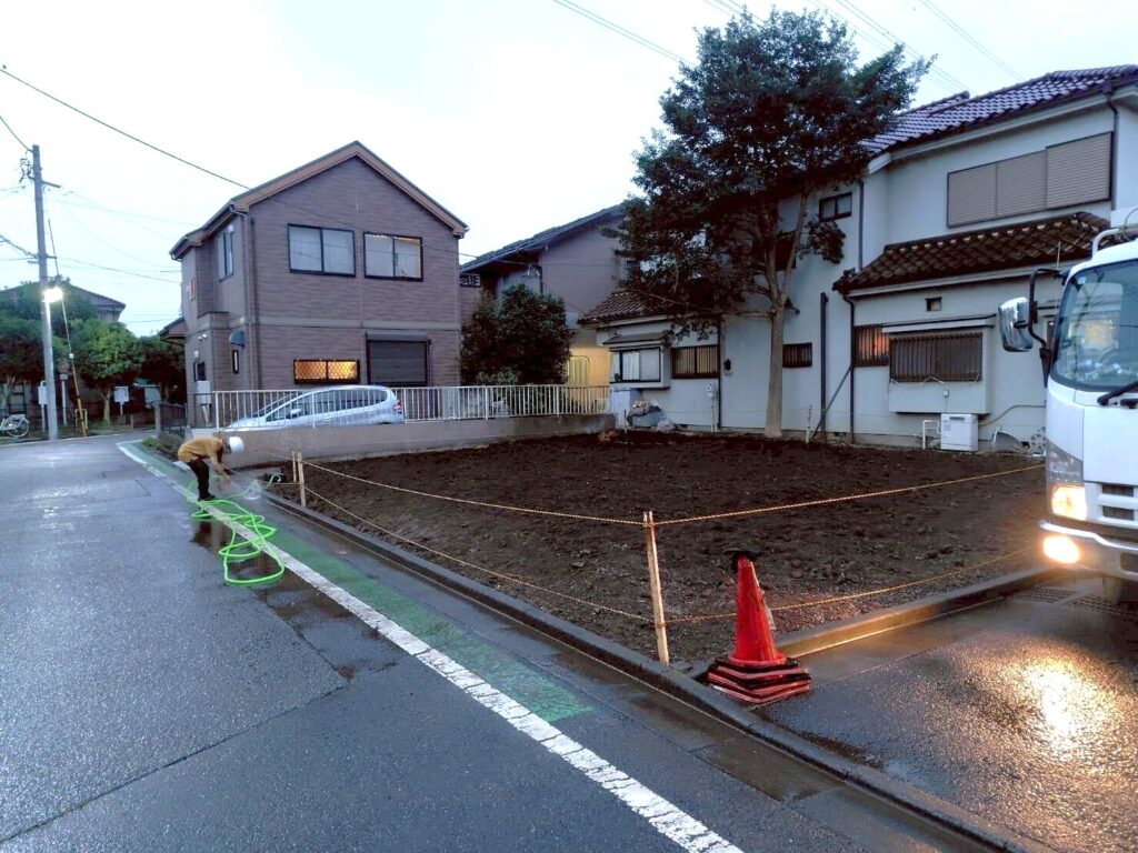 東村山市青葉町の解体工事
