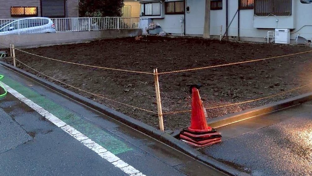 東村山市青葉町の解体工事の画像